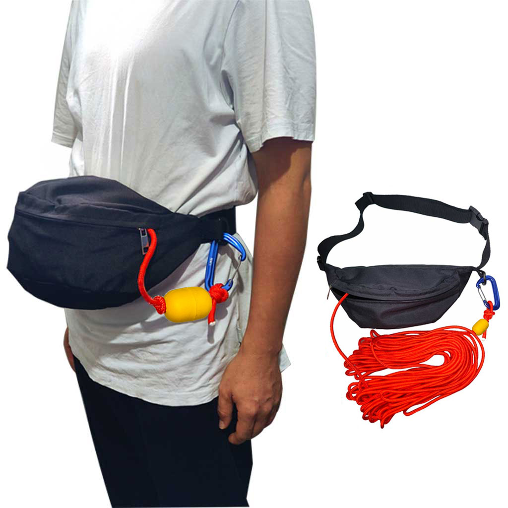 Kayak Rescue Waist Throw Rope  - Fishing Kayak Crate ulasan dan harga