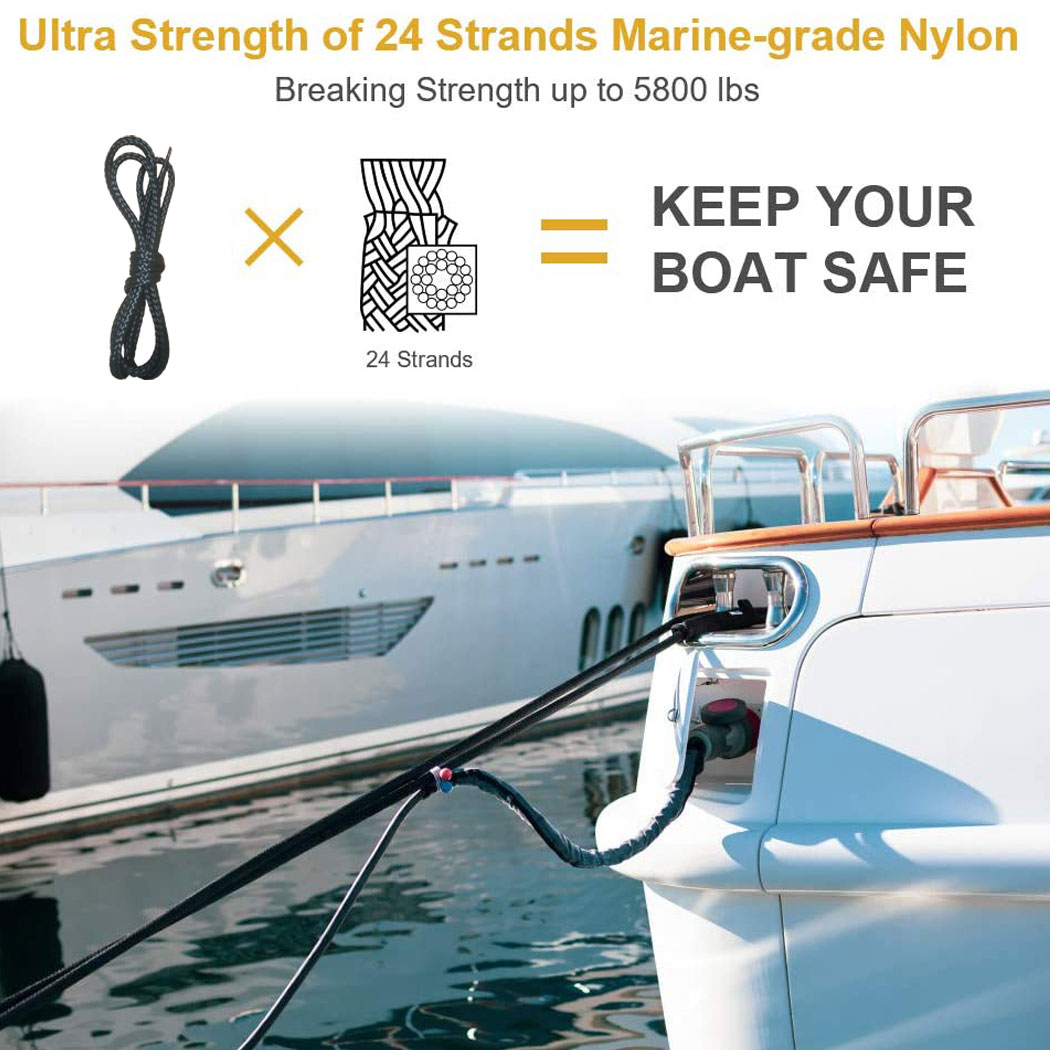 Nylon Double-Braided Mooring L - Fishing Kayak Anchor ulasan dan harga